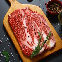 [횡성명품한우] 단품 8종 택1 (불고기500g 국거리500g 장조림500g 산적500g 등심500g 안심500g 채끝500g 특수부위500g), 1팩, 05_꽃등심500g