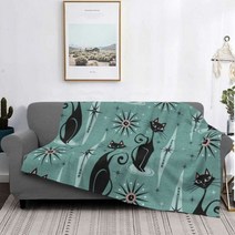 따뜻한 플리스 고양이 던지기 담요 플란넬 헨리 마티스의 금붕어와 그림 담요 침대 자동차 소파 침대보, 10_100x125cm 40x50in