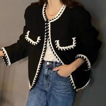 느슨한 캐주얼 올 매치 긴 소매 겉옷 가을여성자켓