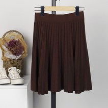 퍼니걸스 9538 데일리 주름 니트 미니 스커트 여성의류