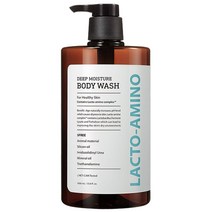 해피바스 락토아미노 딥 모이스처 바디워시 1000ml, 1개