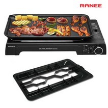 23년 라니 가스와이드그릴 REWG-9300B (본체+불판+멀티트레이+가방) 휴대용가스그릴 가정용 캠핑용 업소용 썬버너