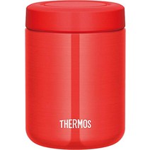 써모스죽통 죽통 텀블러 보온병 써모스, 레드 + 300ml
