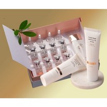 [라지엘] 토탈 리커버리 줄기세포 솔루션 엠플1 + 듀얼 줄기세포 모이스춰 인 세럼_60ml 1 set
