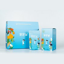 헬씨코 맑은날 환절기 미세먼지 목건강 기침 가래 기관지 호흡기에 좋은 도라지 금은화 수세미오이 한방차, 목 코 장 건강을 한번에 맑은날 한달분