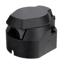 트레일러 커넥터 호환 1PC 13 핀 트레일러 자동차 견인 전기 플러그 봉 소켓 커넥터 어댑터 RV 밴 캐러밴, 한개옵션0