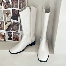 승마 부츠 롱부츠 승마복 챕 새로운 높은 여성 라이더 부드러운 가죽 가 겨울 산악 패션, 베이지, 38