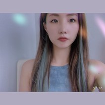 시나몬걸 솜브레 컬러 헤어피스 2p 세트 붙임머리 애쉬 부분가발 똑딱이, 2매입, A5-망고(2p)