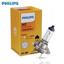 필립스 H7 르노 SM6 SM7 순정형 프리미엄 할로겐 전조등 자동차 전구 12972PRC1 12V 55W PX26D