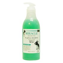 현모양처 애완용품 미라클 강아지 벼룩 진드기 예방 샴푸 520ml, 상세페이지 참조
