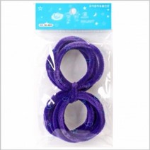 [우수제품] 일반모루 모루 미술재료 다이소 초등만들기 미술만들기 만들기재료 유치원만들기 볼펜감기리본 어린이집만들기 크리스마스, 주황