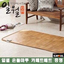 일월 점보 홈쇼핑 온열 온돌 마루 매트 카페트 바닥 전자파 없는 차단 나노륨 모노륨 온매트, 중형