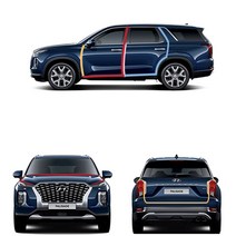 비케이웰텍 노이즈마스터 천연고무 몰딩세트 자동차 풍절음 미세먼지 사운드락 방음 방진 소음 몰딩 차단, B필러(좌/우)