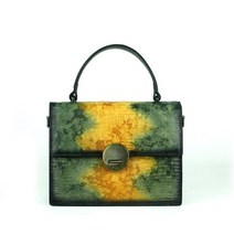 일당백집사 커튼콜 삼남매가용감하게 치얼업 가방 Goslon-이브닝 패션 가죽 핸드백 여성용 크로스 바디 페인트 스타일 럭셔리