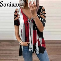 스파이패밀리티셔츠 굿즈 티셔츠 열쇠고리 2021 가을 뉴 엔젤 윙 프린트 반팔 탑스 빈티지 v 넥 지퍼 풀오버 ​​셔츠 캐주얼 느슨한 여성용 티셔츠