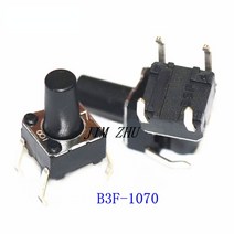 리밋 스위치마이크로 촉각 스위치 B3F-1000 1060, 100개 b3f-1070