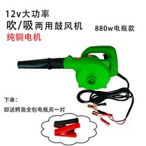 드라이기 가정용 공업 송풍기 현장 220V12v24v 업소용청소기, C23-리튬 대출력 1200w주황색 큰, T02-12v24v순수구리 배터리 배터