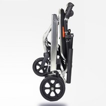 수동 경량 휠체어 휴대용 가정용 접이식 초경량 7.5KG, 단품