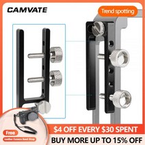CAMVATE 조정 가능한 HDMI 케이블 클램프 클립 잠금 장치 FeelWorld FT6 FR6/ F5 Pro / V2 모니터 케이지 키트 사진 액세서리, 5pcs