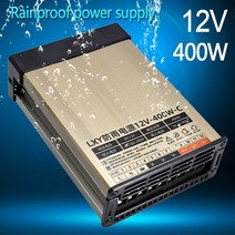 dc파워서플라이 직류전원공급기 야외 방수 변압기 내마모성 및 낙하 방지 AC DC 220V ~ 5V 12V 24V, 01 12V_02 200W
