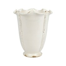 예쁜 수입그릇 Rustic Garden Linen Tall Vines Planter 파스타그릇 디저트접시