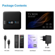 VR 가상현실 체험 3D 헤드셋 안경 셋톱 안드로이드 4K HDTV 무선 휴대폰 화면 원클릭 360 도, 2.Eu 플러그 - 1G  8G