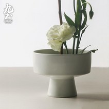 석기 장다리 과일 트레이 수프 냄비 수제 디저트 트레이 가정용 세라믹 다도 작은 꽃 장식품, NONE, 색상 분류: 소드 마운틴 (4cm), 옵션: , 옵션 1: 크기 / 가공 방법작은