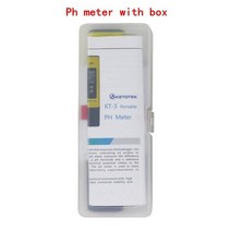 세균측정기휴대용 디지털 ATC PH 측정기 및 TDS & EC 0-9999us/cm 0.00 ~ 14.00 수족관 수영장 물 와, 02 PH meter with box