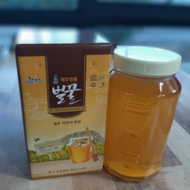 제주 동모루 찔레꽃 벌꿀, 1개