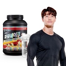 칼로바이 퍼펙트 파워쉐이크 김종국 단백질 헬스 보충제 WPI WPC 프로틴 파우더 바나나맛 2kg+쉐이커, 1세트