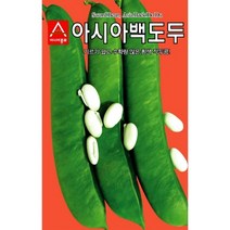 (아시아종묘/작두콩씨앗)아시아 백도두 작두콩(5립), 선택완료