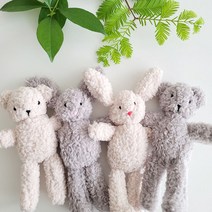 날아라미쎄스깡 DIY 몽고미 몽토끼 2종세트 봉제인형 손바느질, 선택:06.몽고미그레이+몽토끼그레이, 단품