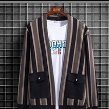 화이트가디건 스웨터 남성 슬림핏 점퍼 남녀공용조끼 남친 가벼운