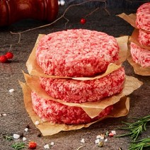 담짜 100% Beef 육즙 가득 순소고기 버거용 패티 100g 6장 600g