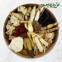 자연애향 국산 십전대보차 재료 세트 1200g, 재료세트 1200g(인삼 변경)