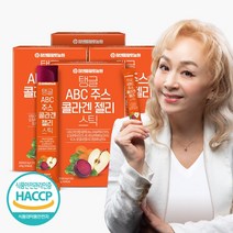 참앤들황토농원 탱글 abc주스 콜라겐 젤리스틱 15포 4박스, abc주스젤리 4박스