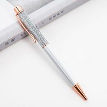 금박 금속 볼펜 1 개 사무실 생일 선물 새겨진 이름 개인 레이저 맞춤형 커스텀 로고 펜, 02