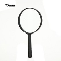 루페 보석 감정 확대 휴대용 배율 돋보기 40-75mm 핸드 헬드 5x 경 돋보기 렌즈 검사지도 검사를위한 절묘한 솜씨, 초록