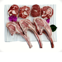 초원식품 호주산 (냉동) 양고기 오소부코(500g)+토마호크(500g) SET판매 캠핑고기