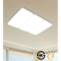 로치 고효율 사각 LED 거실등 150w 오스람 국산 거실조명등 주광색 주백색, 주백색 4000k (은은한빛)