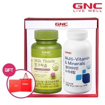 지엔씨 [T] [GNC]멀티비타민 앤 미네랄(60)+밀크씨슬(60캡슐)세트