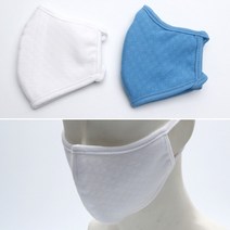 국산 3중필터 고급입체 와이어 면마스크 세탁사용가능, 화이트