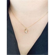 미니골드 14K 에르노 목걸이 NCOS4097