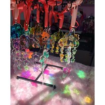 크리스탈썬캐쳐 무지개 빛깔의 선캐쳐-가정 장식-무지개 메이커-창문 용-프리즘-미니 선 캐처, 01 cloud style