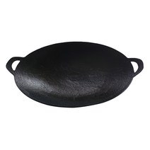 야철대장 길들인 대형 통주물 그리들 원형 캠핑 솥뚜껑 불판, 06:길들인 무쇠 그리들 68cm