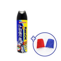 [일석이조] 레인 ok 차량용눈길 미끄럼방지 스프레이체인 +눈 성에 청소 털장갑스크래퍼 세트, 불스원 레인 ok스프레이체인+털장갑 스크래퍼 블루