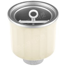 젤라또 기계 대용량 요구르트 수제 머신 수제간식 자동 소형 소프트 제조기 냉동 양동이 기계, 하얀색