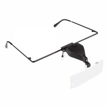 유커머스 UC-CP189 안경형 1LED 돋보기(렌즈교환식)