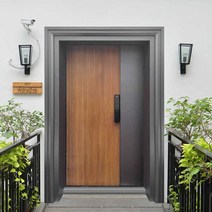 전원 주택 현관문 철문 단열 도어 방범 아파트 빌라, 스타일0