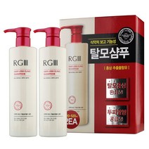 꽃을든남자 알지쓰리 헤어로스 크리닉 샴푸액 520ml+520ml 기획세트, 520ml, 2개